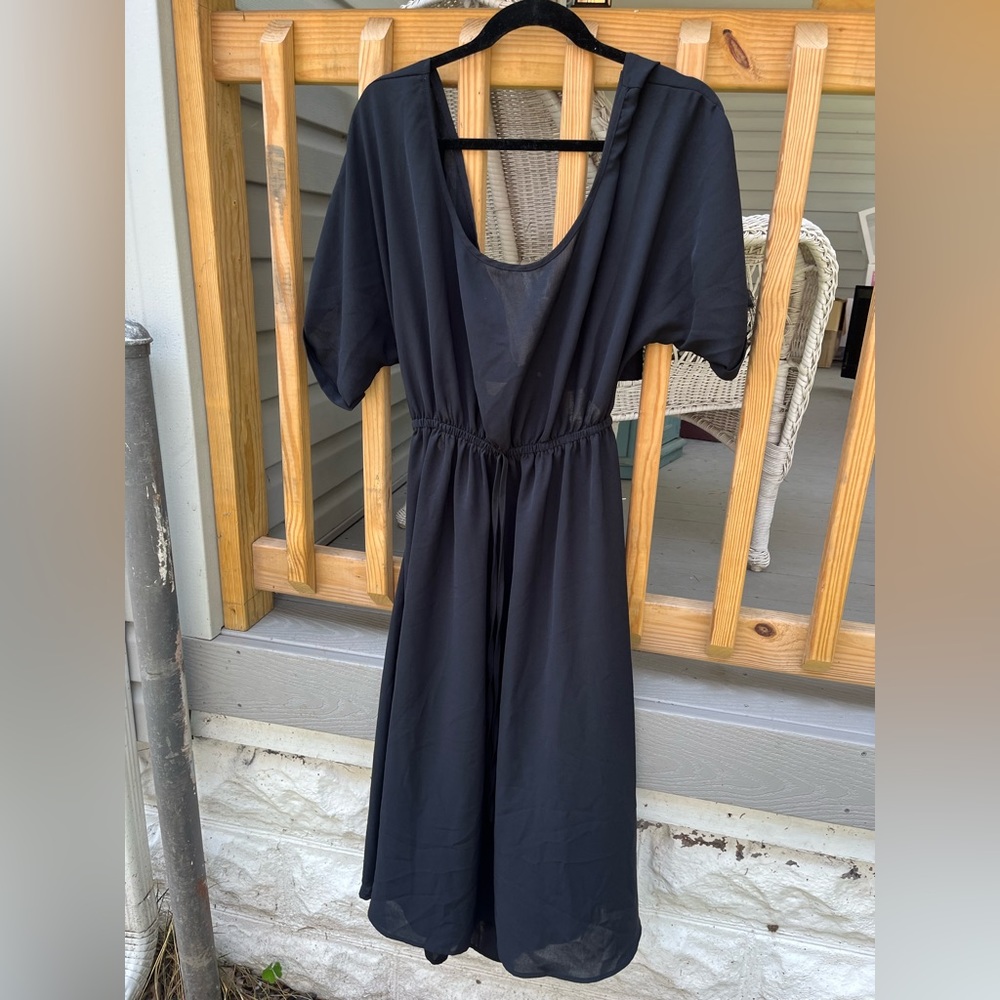 Black Midi Dress